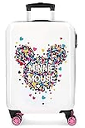 Disney Minnie Magic Maleta de cabina 37x55x20 cms Rígida ABS Cierre combinación 33L 2,8Kgs 4 Ruedas Dobles Equipaje de Mano