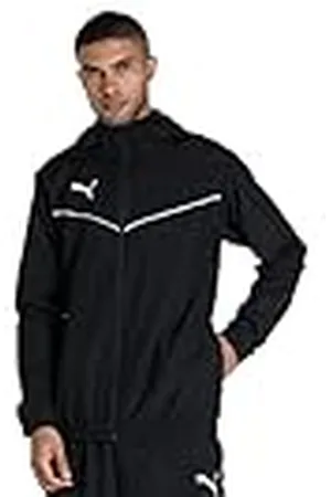 PUMA Teamrise All Weather Jacket Chaqueta De Entrenamiento, Hombre, Black White, L