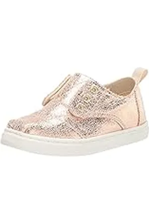 TOMS Tiny Cordones Cupsole, Zapatillas Deportivas Niñas, Oro, 19.5 EU