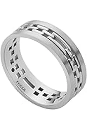 Fossil Anillo Para Hombre, Anchura: 20 mm Anillo De Acero Inoxidable , JF04212040