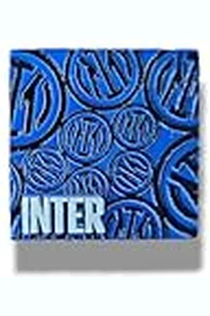 Inter Imán con Logotipos, Unisex, para niño, Azul, Negro, Talla única