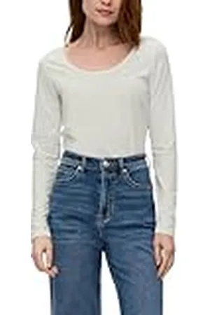 QS by s.Oliver 2141909 Camiseta de Manga Larga, , 48 para Mujer