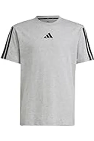 adidas Unisex niños Essentials 3 Stripes T-Shirt, , 15-16 Years