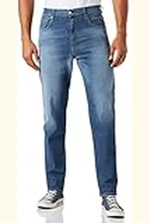 Replay Sandot, Jeans Hombre, Azul (009 Azul Medio), 32W / 34L