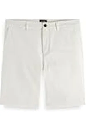 Scotch&Soda Core-Stuart-Cotton-Blend Twill Short Pantalones Cortos, , 31W para Hombre