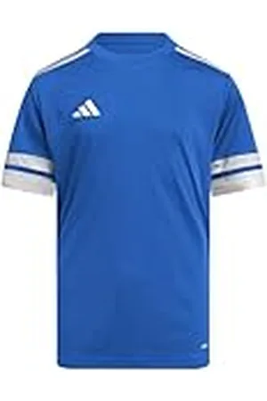 adidas Unisex niños SQUADRA25 Jersey Short Sleeve Kids, Royal Blue/White, 5-6 Years