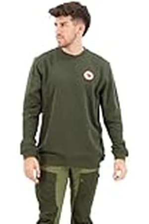Fjällräven Fjallraven 87163-662 1960 Logo Badge Sweater M Sweatshirt Hombre Deep Forest Tamaño XXL