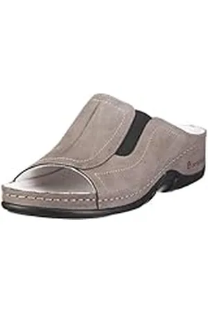 Berkemann Isabella, Zuecos Mujer, Gris (Grau/Stone), 40