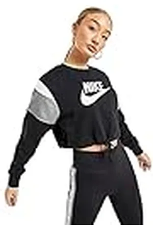 Nike W NSW Hrtg Crew FLC SB Camiseta de Manga Larga, Mujer, , 2XL