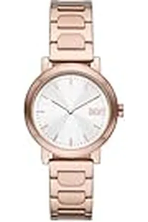DKNY Reloj Soho D Acero Inoxidable en Tono Oro Rosa con Tres Agujas NY6622