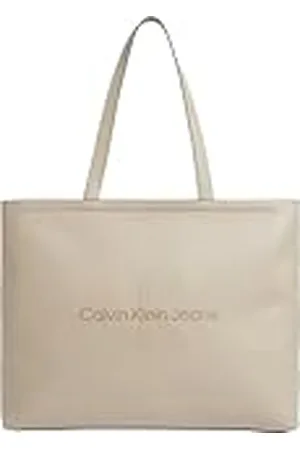 Calvin Klein Sculpted Slim TOTE34 Mono K60K612222, Bolsa de Mano para Mujer, , OS