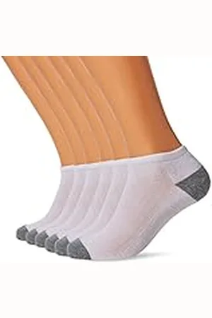 Dim Calcetines Eco Sport Confort Hombre x6, Blanco, 40-45