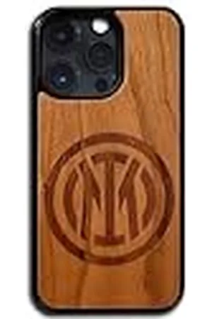Inter Iconic Puzzles - Cover Ufficiale In legno 100% sostenibile, Custodia Compatibile con iPhone 14 Plus Cover Sottile, Funda Oficial En madera 100% sostenible, Funda Compatible con iPhone 14 PLUS Slim Cover 6,1 adulto, niño unisex, , large