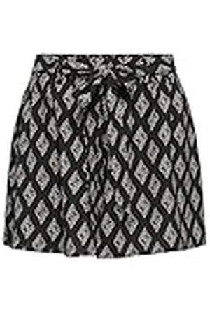 ONLY Onlnova Life Vis Jasmin - Pantalones Cortos AOP, , XL para Mujer