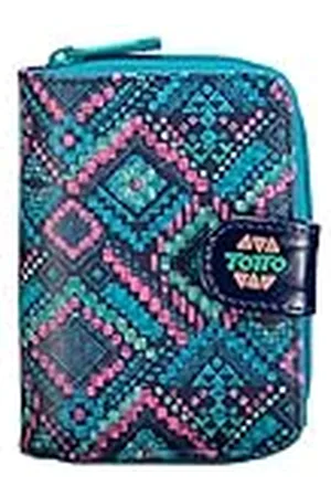 TOTTO Billetera Aruma, Adultos Unisex, Azul (Blue), Única