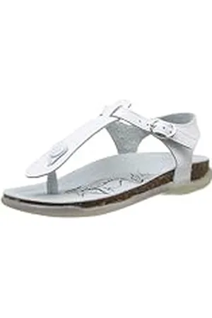 Primigi Pianosa 1294000 - Sandalias de Cuero para niñas, Color Blanco, Talla 26