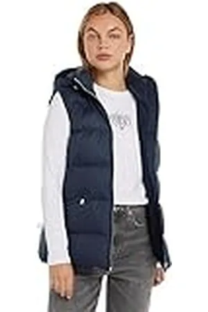 Tommy Hilfiger Mujer Chaleco Recycled Down Chaleco acolchado, , M