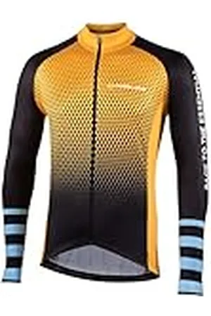 Nalini 03220201100C000.10 New LS Stripes Jersey Hombre Sweatshirt Yellow/Black S