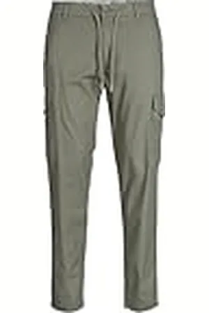 JACK & JONES Jpstace Jjsummer Cargo Pantalones, Verde ágave, 29W x 32L para Hombre