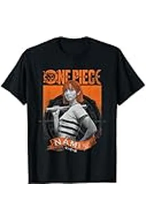 Onepiece Nami Etched Portrait Camiseta