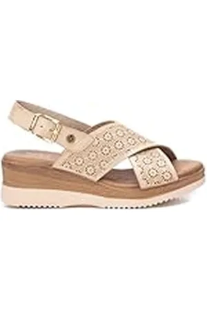 Xti Sandalia Mujer Hielo - Calzado Cómodo y Versátil - Moda casual - Modelo 14385205 (Talla 40)
