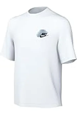 Nike Sportswear Standard Issue Camiseta con Estampado - Niño, White, HM4338-100, XS