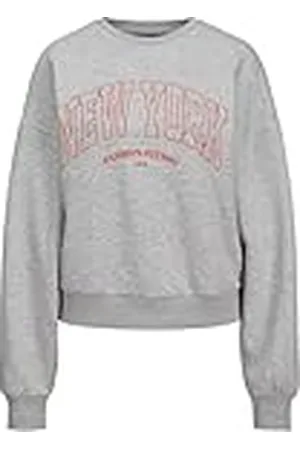 JACK & JONES Jxmerle RLX Short LS Crew Swt Sudadera, , M para Mujer