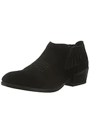 VERO MODA Botas Bajas de Piel Vmwestern, Zapatillas de Estar por casa Mujer, , 40 EU