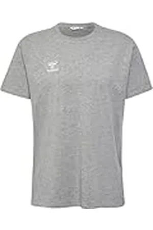 Hummel GO 2.0 Camiseta S/S Sportshirt Hombre Manga Corta – Camiseta de Entrenamiento para Fitness, Deporte y Ocio – de 100% algodón orgánico – Ajuste cómodo, Tejido de Punto elástico y Cuello Redondo