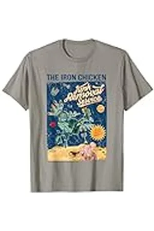 Clangers The Iron Chicken Servicio de eliminación de basura Retro Camiseta