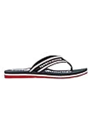 Tommy Hilfiger Chanclas Mujer Beach Sandal Zapatillas de baño, Azul (Space Blue), 36