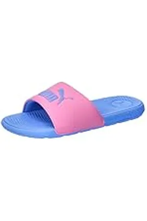 PUMA Cool Cat 2.0 Jr, Slide Sandal, Fast Pink-Blue Skies, 39 EU