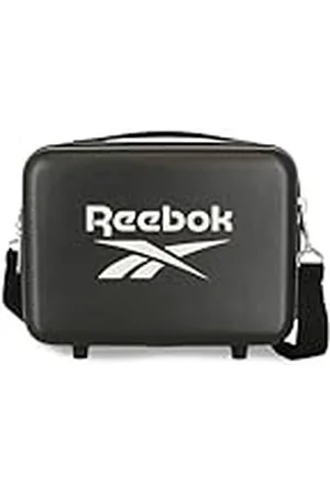 Reebok Roxbury, Accesorio De Viaje Neceser Unisex Niños, (Black), Neceser Adaptable Con Bandolera