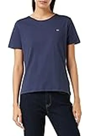 Tommy Hilfiger Tjw Slim Jersey C Neck Camiseta, , S para Mujer