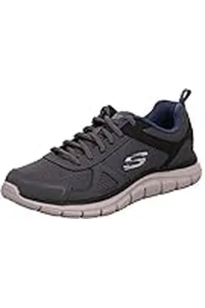 Skechers Track Scloric, Zapatillas Hombre, Gris (Charcoal/Black), 40 EU
