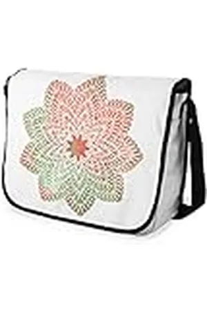 Bonamaison – Bolsas de Mensajero con Pulsera Negra para Estudiantes, Mochilas Escolares para niñas y niños, 29 x 36 cm