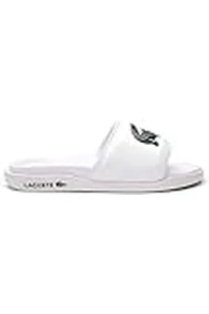 Lacoste Croco DUALISTE 0922 2 CFA, Zapatillas Mujer, Wht/Dk Grn, 35.5 EU