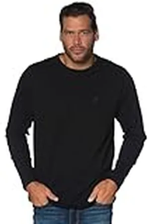 JP 1880 Camiseta de Manga Larga, básica, hasta la Talla 8 XL 7XL 702559130-7XL