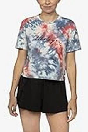 Hurley W Cropped Crew tee America