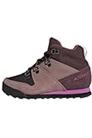 adidas Terrex Snowpitch Cold.RDY Winter Shoes, Mid, Shadow Maroon/Purple/Pulse Lilac, 35 EU