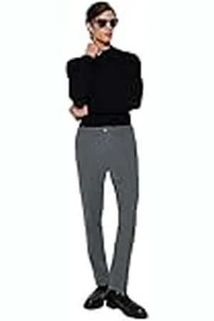 Trendyol Herren Gerade Schlank Normale Taille Hose Calzoncillos, , 46 de los Hombres