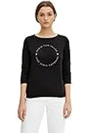 TOM TAILOR Señoras Sudadera con logotipo impreso 1034657, , S