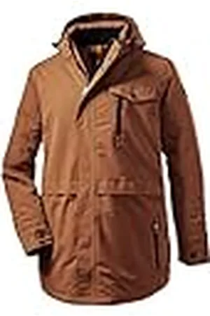 Stoy MN Jckt C Chaqueta Funcional con Capucha Desmontable, Hombre, Curry Oscuro, XX-Large