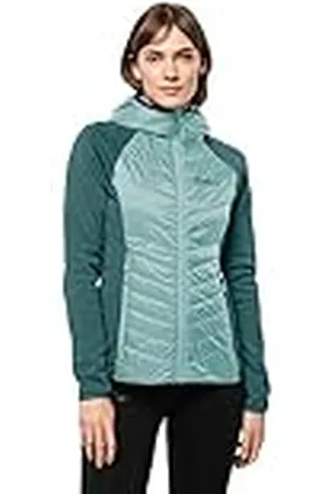 Jack Wolfskin Routeburn Pro Hybrid W Chaqueta Softshell, Espuma de mar, XL para Mujer