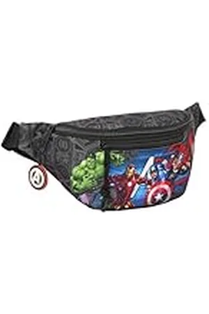 Safta Avengers Vendetta - Riñonera con Bolsillo Exterior, Ideal para Jóvenes y Niños de Diferentes Edades, Cómoda y Versátil, Calidad y Resistencia, 23x9x12 cm