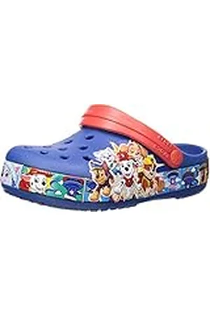 Crocs Fun Lab Paw Patrol K Unisex Niños Relaxed Fit, Azul (Azul Jeans 4gx), 19/20 EU