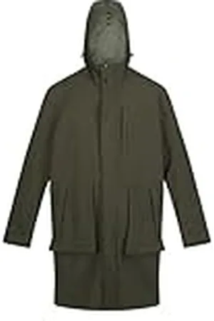 Regatta Chaqueta Hombre Alessandro 3 en 1 Abrigo impermeable y transpirable confeccionado en tejido reciclado con capucha y bolsillos inferiores laterales