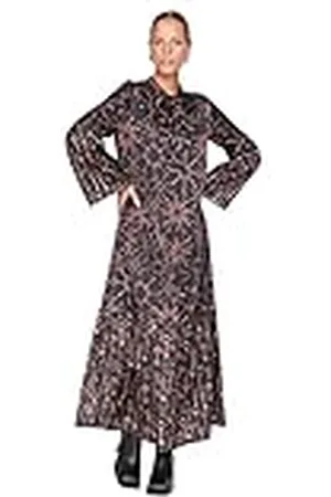 Trendyol Woman Design Regular A-Line Crew Neck Woven Dress Vestido, , 38 para Mujer