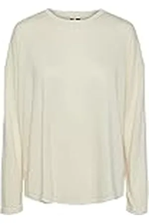 Pieces® Pcnollie LS Top Noos Camiseta de Manga Larga, , M para Mujer
