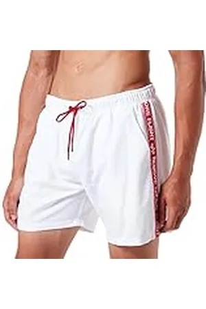 Alpha Industries RBF Tape Bañador, Blanco (White-09), S para Hombre